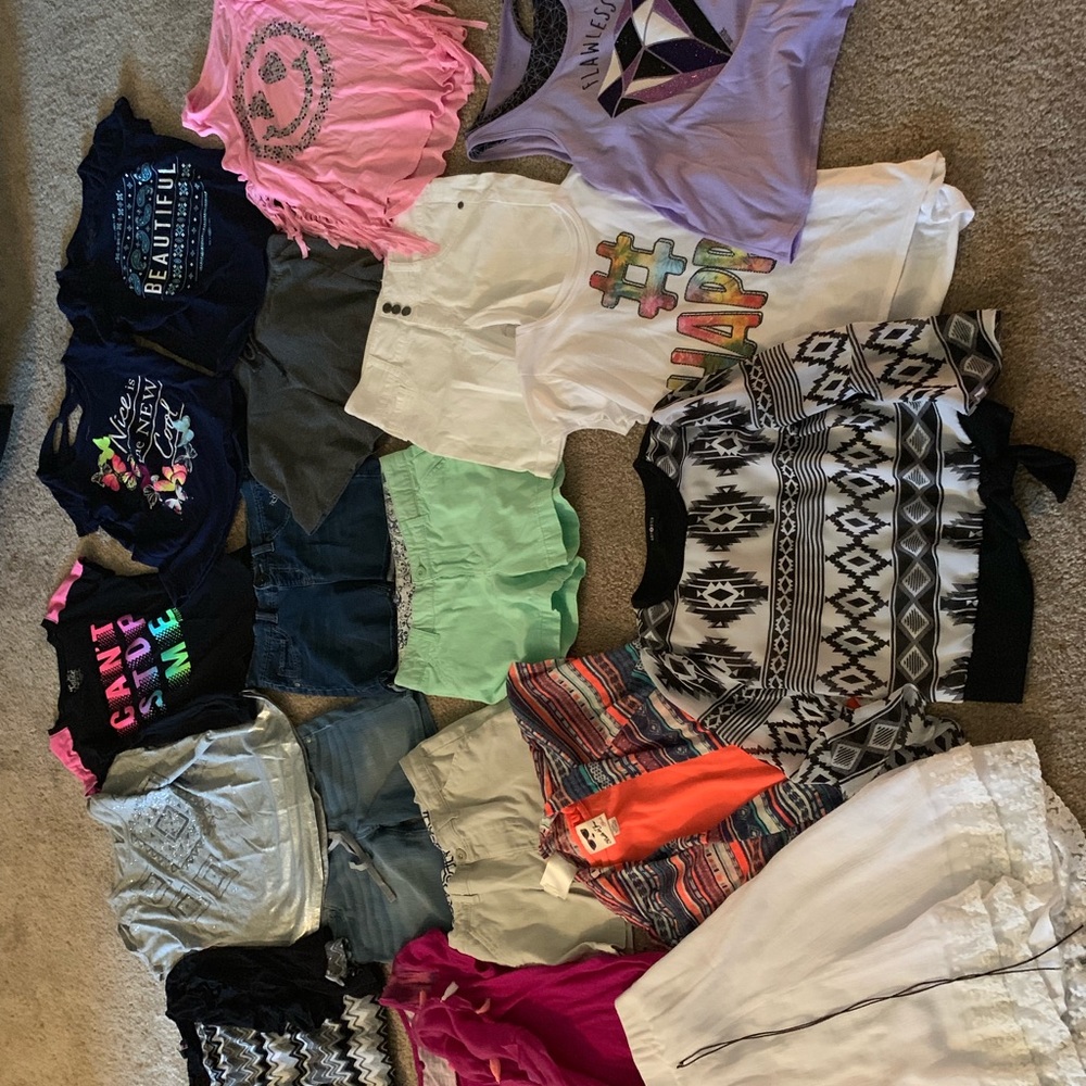 Size 14 girls clothing bundle
